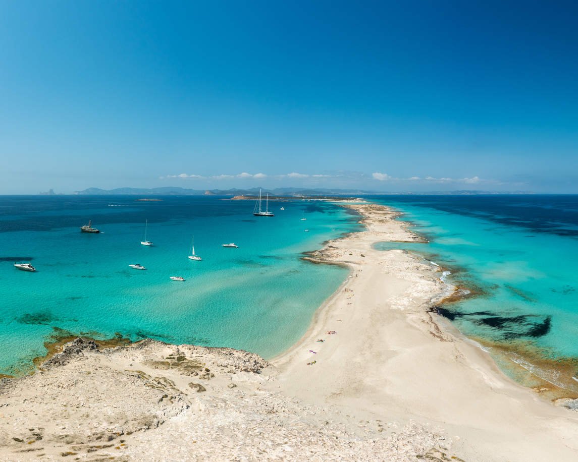 Playa de Illetes en Formentera